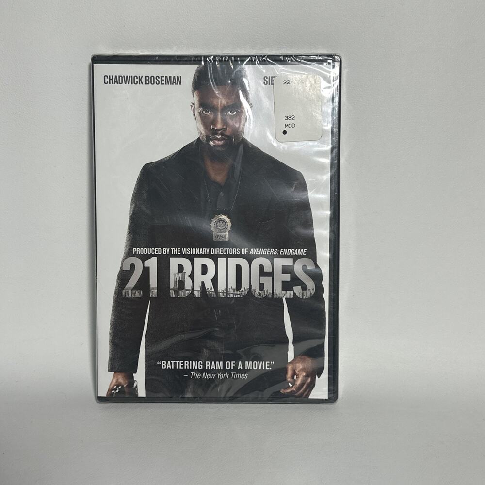 21 Bridges (DVD, 2019) Sealed NIP Chadwick Boseman Movie
